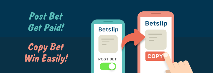 How to share bets and copy bets online?